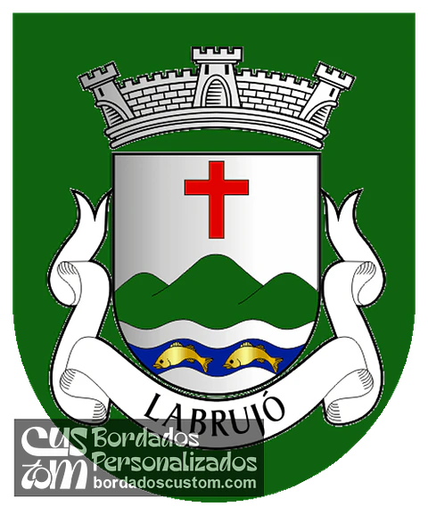 Emblema Bordado Antiga Freguesia de Labrujó (Ponte de Lima, Viana do Castelo)