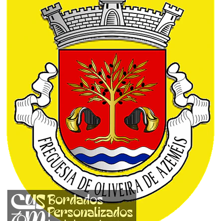 Emblema Bordado Antiga Freguesia de Oliveira de Azeméis (Oliveira de Azeméis, Aveiro) 1