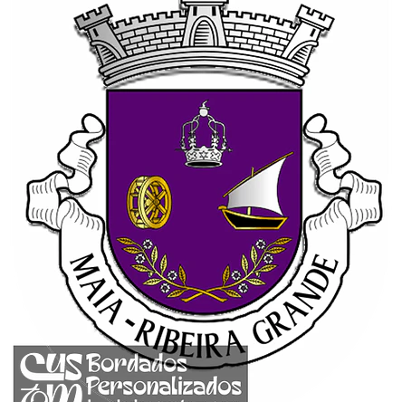 Emblema Bordado Freguesia de Maia (Ribeira Grande, Açores) 1