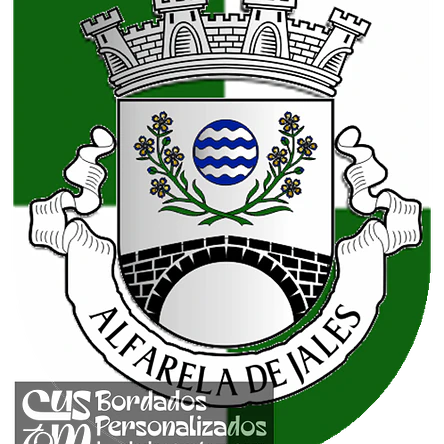 Emblema Bordado Freguesia de Alfarela de Jales (Vila Pouca de Aguiar, Vila Real) 1