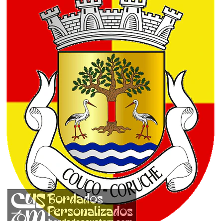 Emblema Bordado Freguesia de Couço (Coruche, Santarém) 1