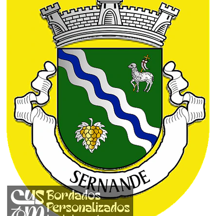 Emblema Bordado Antiga Freguesia de Sernande (Felgueiras, Porto) 1