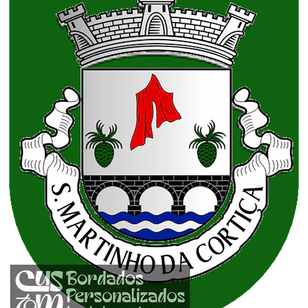 Emblema Bordado Freguesia de São Martinho da Cortiça (Arganil, Coimbra) 1