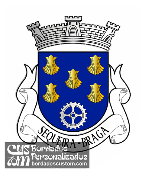 Emblema Bordado Freguesia de Sequeira (Braga, Braga)