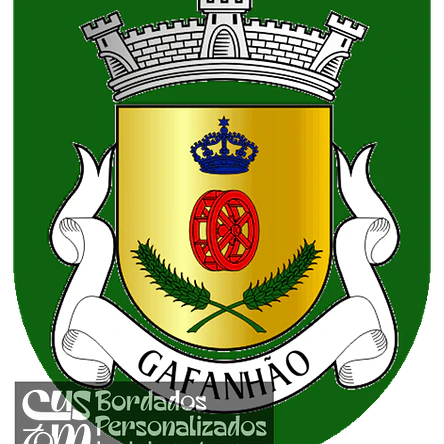 Emblema Bordado Antiga Freguesia de Gafanhão (Castro Daire, Viseu) 1
