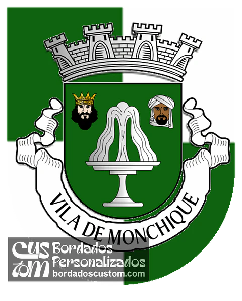 Emblema Bordado Município de Monchique (Faro)