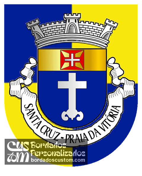 Emblema Bordado Freguesia de Praia da Vitória (Santa Cruz) (Praia da Vitória, Açores)