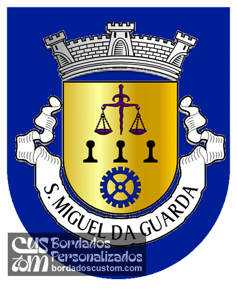 Emblema Bordado Antiga Freguesia de São Miguel da Guarda (Guarda, Guarda)
