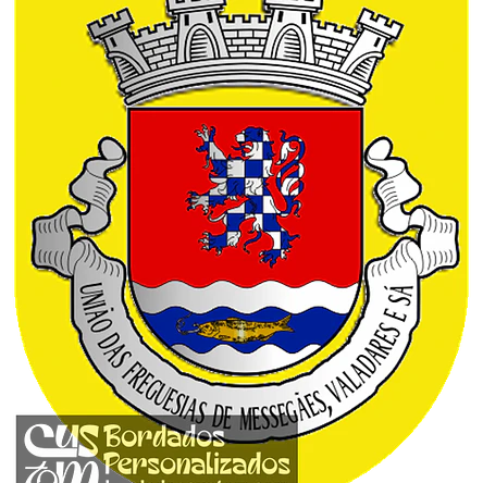 Emblema Bordado Freguesia de Messegães, Valadares e Sá (Monção, Viana do Castelo) 1