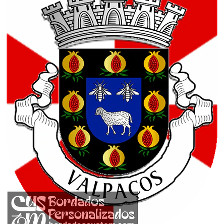 Emblema Bordado Município de Valpaços (Vila Real) 1