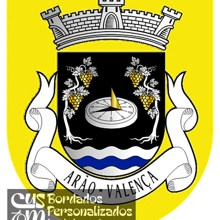 Emblema Bordado Antiga Freguesia de Arão (Valença, Viana do Castelo) 1