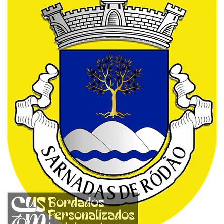 Emblema Bordado Freguesia de Sarnadas de Rodão (Vila Velha de Ródão, Castelo Branco) 1