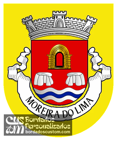 Emblema Bordado Antiga Freguesia de Moreira do Lima (Ponte de Lima, Viana do Castelo)