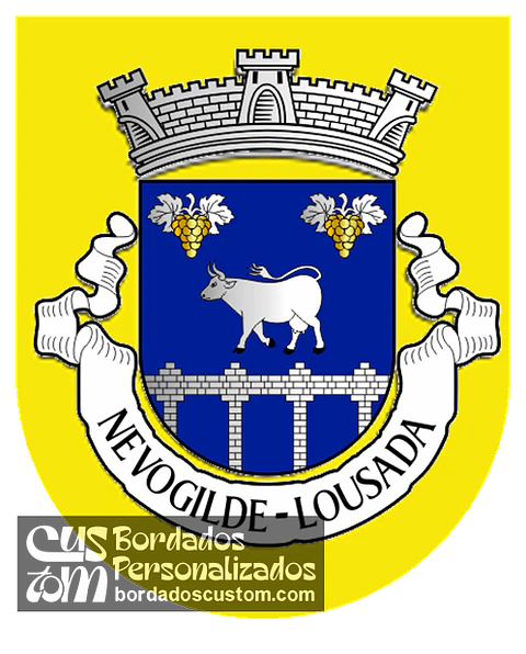 Emblema Bordado Freguesia de Nevogilde (Lousada, Porto)