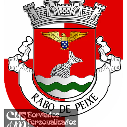 Emblema Bordado Freguesia de Rabo de Peixe (Ribeira Grande, Açores) 1