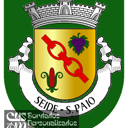 Emblema Bordado Antiga Freguesia de Seide (São Paio) (Vila Nova de Famalicão, Braga) 1