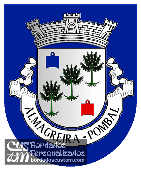Emblema Bordado Freguesia de Almagreira (Pombal, Leiria)