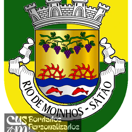 Emblema Bordado Freguesia de Rio de Moinhos (Sátão, Viseu) 1