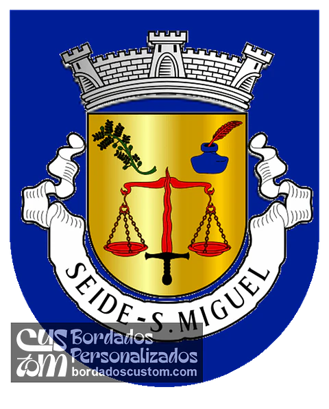 Emblema Bordado Antiga Freguesia de Seide (São Miguel) (Vila Nova de Famalicão, Braga)