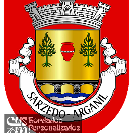 Emblema Bordado Freguesia de Sarzedo (Arganil, Coimbra) 1