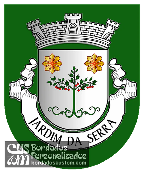 Emblema Bordado Freguesia de Jardim da Serra (Câmara de Lobos, Madeira)