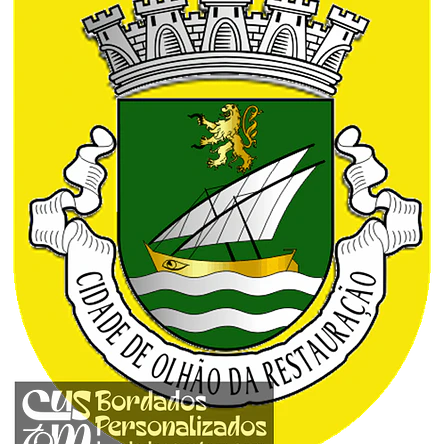 Emblema Bordado Município de Olhão (Faro) 1