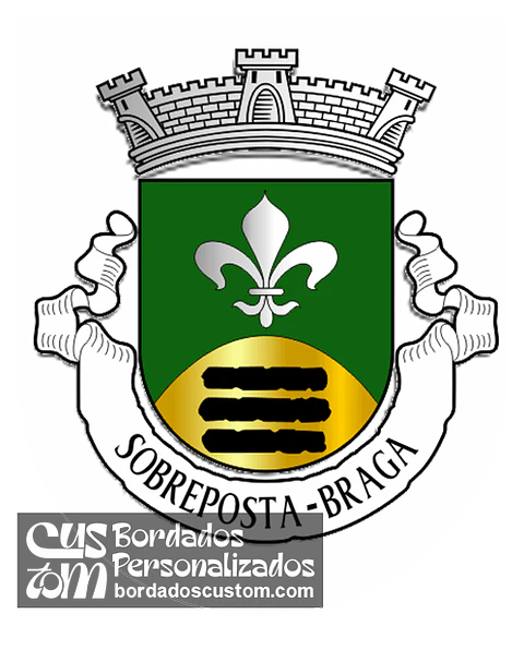 Emblema Bordado Freguesia de Sobreposta (Braga, Braga)
