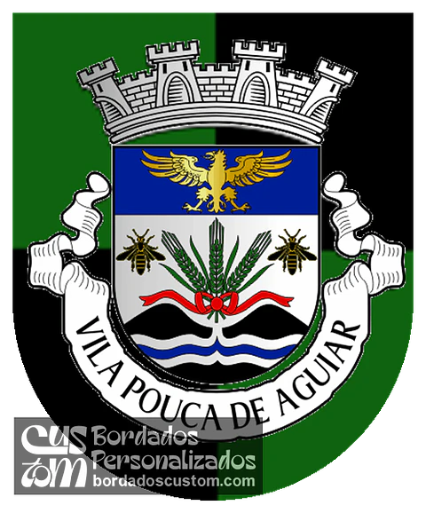 Emblema Bordado Município de Vila Pouca de Aguiar (Vila Real)