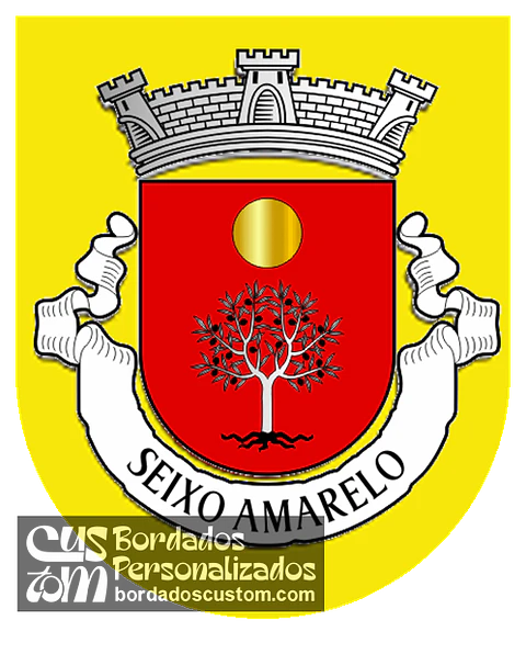 Emblema Bordado Antiga Freguesia de Seixo Amarelo (Guarda, Guarda)
