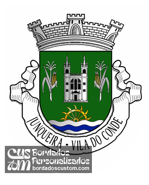 Emblema Bordado Freguesia de Junqueira (Vila do Conde, Porto)