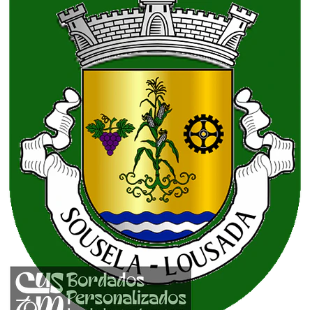 Emblema Bordado Freguesia de Sousela (Lousada, Porto) 1