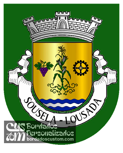 Emblema Bordado Freguesia de Sousela (Lousada, Porto)