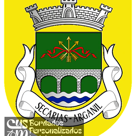Emblema Bordado Freguesia de Secarias (Arganil, Coimbra) 1