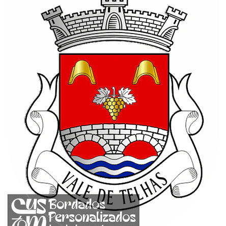 Emblema Bordado Freguesia de Vale de Telhas (Mirandela, Bragança) 1