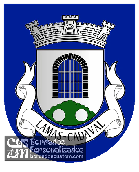 Emblema Bordado Antiga Freguesia de Lamas (Cadaval, Lisboa)