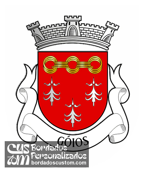 Emblema Bordado Antiga Freguesia de Góios (Barcelos, Braga)