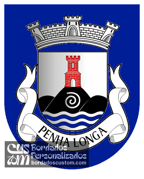 Emblema Bordado Antiga Freguesia de Penha Longa (Marco de Canaveses, Porto)
