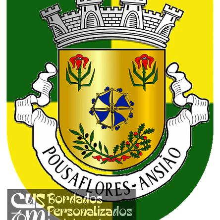 Emblema Bordado Freguesia de Pousaflores (Ansião, Leiria) 1