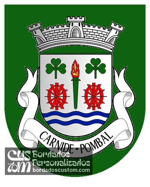 Emblema Bordado Freguesia de Carnide (Pombal, Leiria)