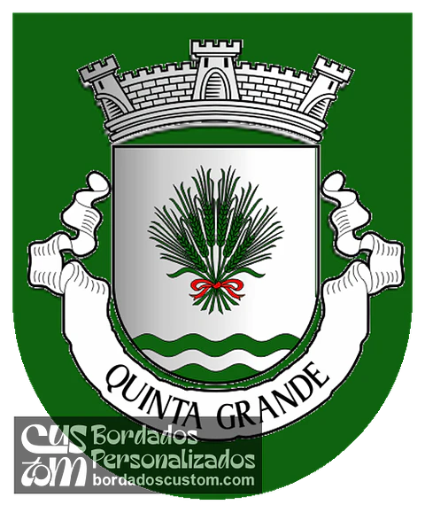Emblema Bordado Freguesia de Quinta Grande (Câmara de Lobos, Madeira)