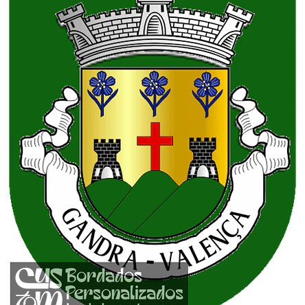 Emblema Bordado Antiga Freguesia de Gandra (Valença, Viana do Castelo) 1
