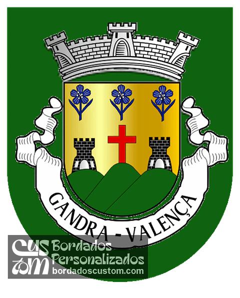 Emblema Bordado Antiga Freguesia de Gandra (Valença, Viana do Castelo)