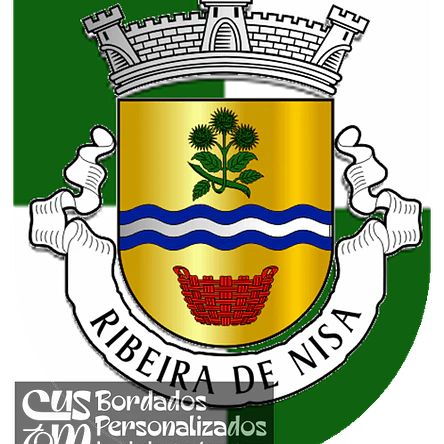 Emblema Bordado Antiga Freguesia de Ribeira de Nisa (Portalegre, Portalegre) 1