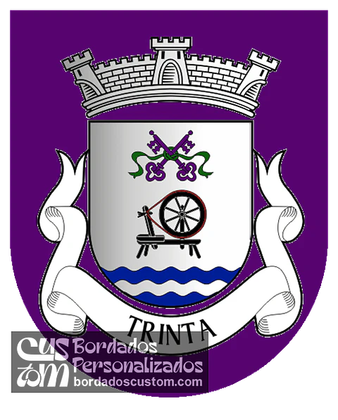 Emblema Bordado Antiga Freguesia de Trinta (Guarda, Guarda)