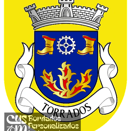 Emblema Bordado Antiga Freguesia de Torrados (Felgueiras, Porto) 1