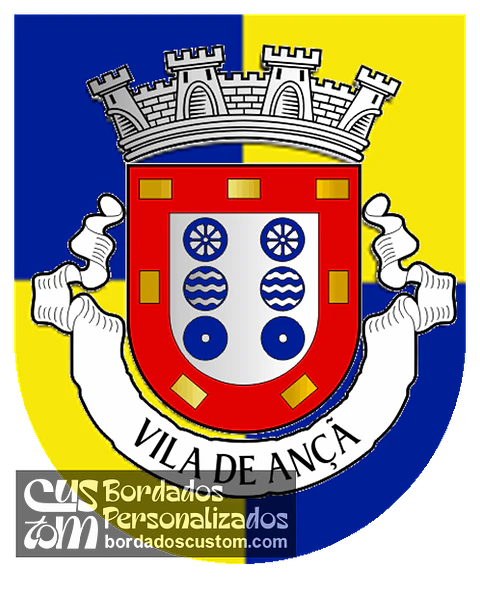 Emblema Bordado Freguesia de Ançã (Cantanhede, Coimbra)
