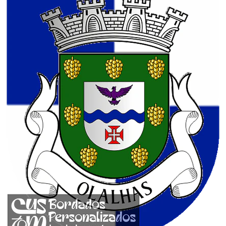 Emblema Bordado Freguesia de Olalhas (Tomar, Santarém) 1