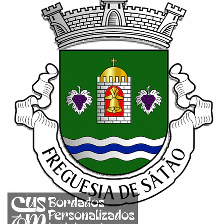 Emblema Bordado Freguesia de Sátão (Sátão, Viseu) 1