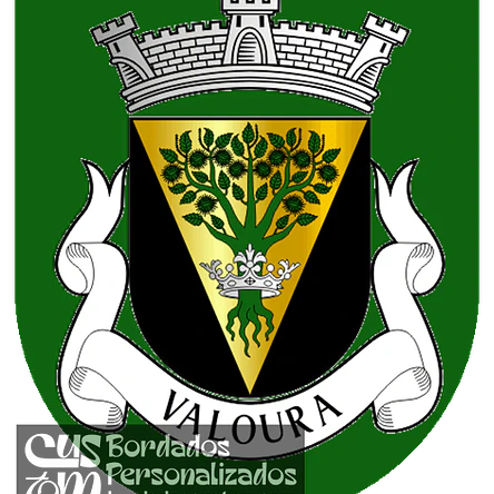 Emblema Bordado Freguesia de Valoura (Vila Pouca de Aguiar, Vila Real) 1