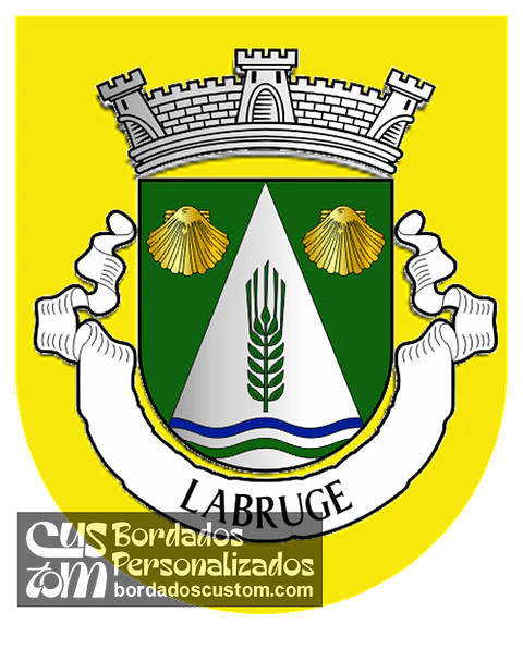 Emblema Bordado Freguesia de Labruge (Vila do Conde, Porto)